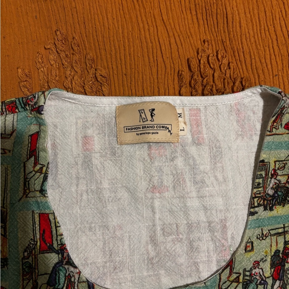Fashion Brand Company Sex House Linen Crop Tank - Picture 2 of 6